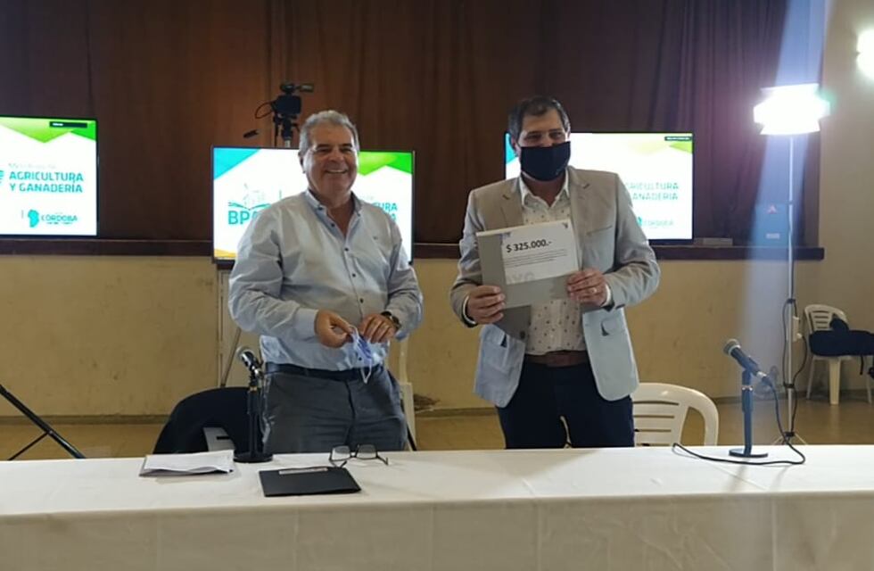 Balnearia:  visitó la localidad el Ministro de Agricultura y Ganadería de Córdoba, Sergio Busso.