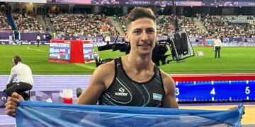 Brian Impellizzeri se quedó con la medalla dorada. (Comité Paralímpico Argentino)