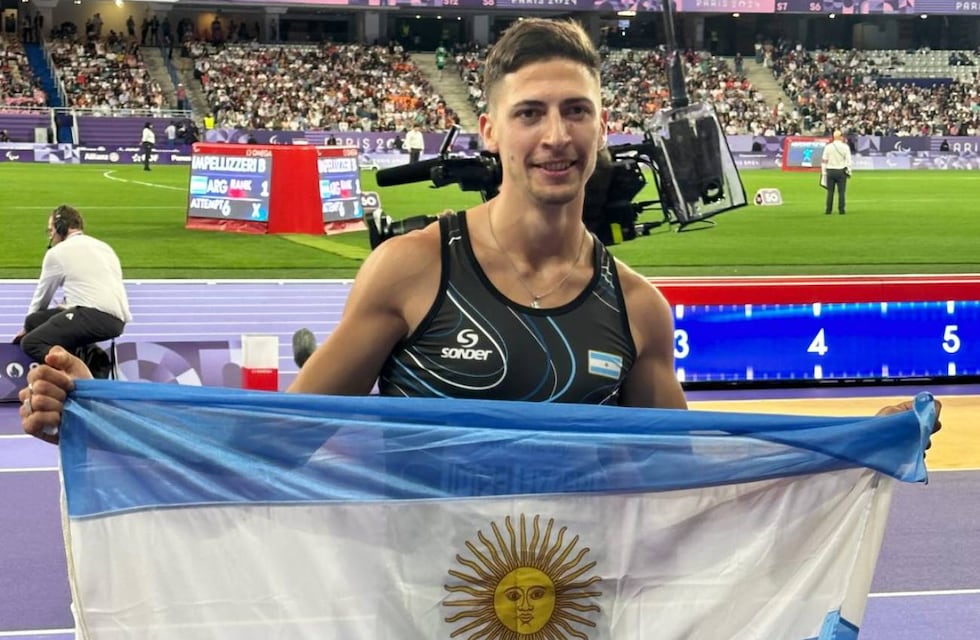 El rosarino Brian Impellizzeri ganó el segundo oro argentino en los Juegos Paralímpicos de París