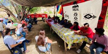 El secretario de Medicina Preventiva visitó a las comunidades indígenas de Santa María