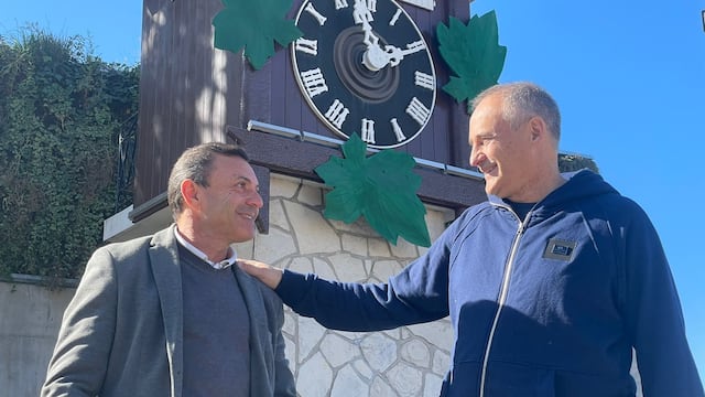 Hector Baldassi (Juntos por el Cambio) en respaldo a la candidatura de Esteban Avilés