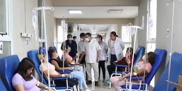 La moderna sala reduce los riesgos de muerte por deshidratación.