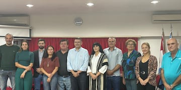 Los concejales visitaron la Liga Rafaelina de Fútbol