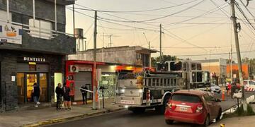 El lugar donde sucedió la desgracia.