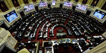 Sesión en el Congreso Nacional