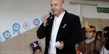 Gomez Gesteira en la Escuela San Martín