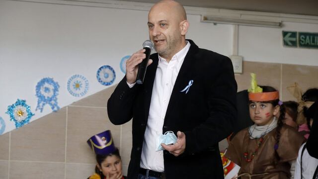 Gomez Gesteira en la Escuela San Martín