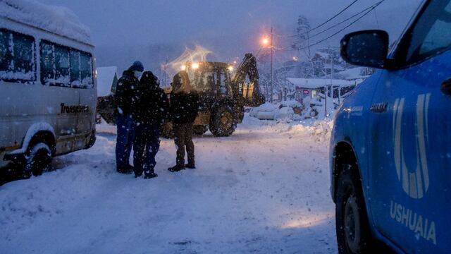 Se llevaron a cabo tareas inherentes al Operativo Invierno en el Valle de Andorra