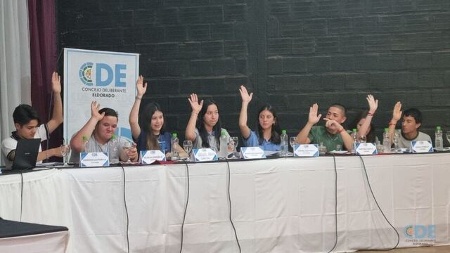 Eldorado: el Concejo Estudiantil realizó su última sesión.