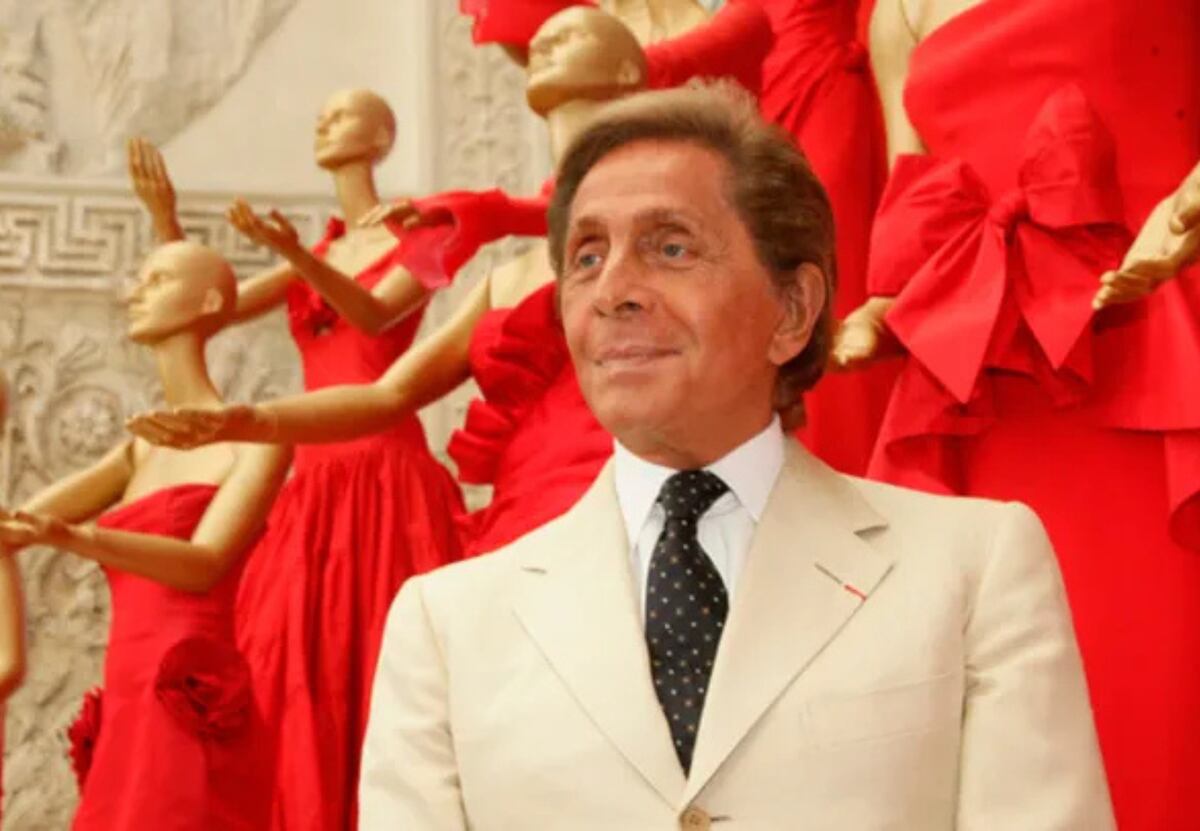 Falleció Valentino Garavani: de cuánto era la fortuna del diseñador que revolucionó la moda