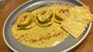 Los sorrentinos del bosque de una casa fábrica de Córdoba que sorprendieron en el Campeonato Nacional de Pastas Frescas.