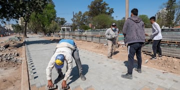 El avance de las obras en Costanera Norte y Bv. Las Heras. (Municipalidad de Córdoba)