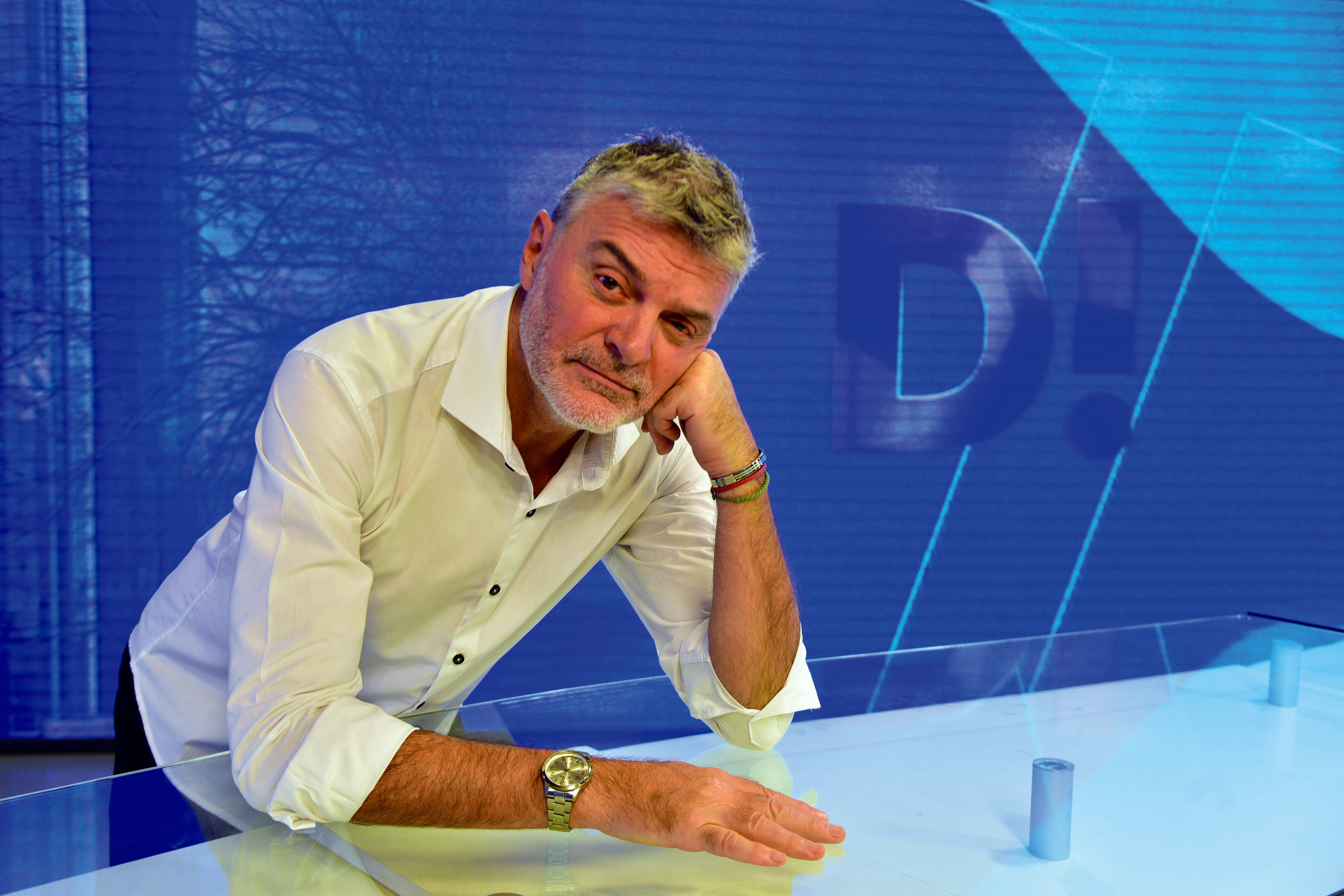 Sergio Zuliani conductor del Prograna Despertate que se emitirira el próximo Lunes 18 de Marzo por Telefe Córdoba . (José Gabriel Hernández/ La Voz)