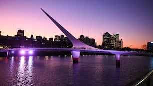 Puente de la Mujer, Puerto Madero (Gobierno de la Ciudad de Buenos Aires).