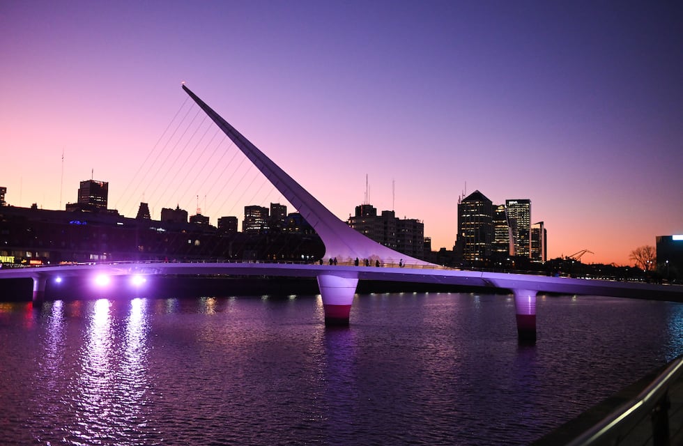 Fatal desenlace en Puerto Madero: un hombre se tiró desde el Puente de la Mujer
