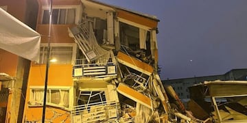 Devastador terremoto en la frontera entre Turquía y Siria.