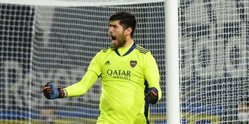 Agustín Rossi, héroe de Boca en los penales contra River.