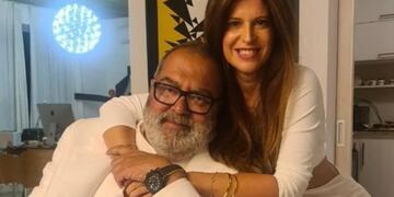 Elba Marcovecchio y Jorge Lanata. (Clarín)