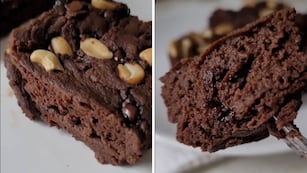 Sin harina y sin azúcar: receta de brownie en cinco minutos