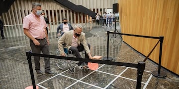 Circuito vivencial en la Unicameral por el Día Internacional de las Personas con Discapacidad (Legislatura de Córdoba)