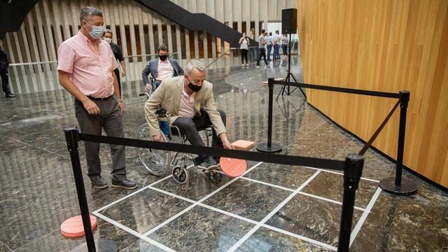 Circuito vivencial en la Unicameral por el Día Internacional de las Personas con Discapacidad (Legislatura de Córdoba)