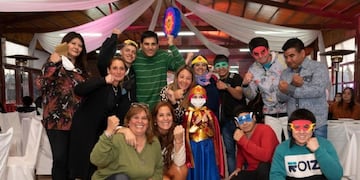 Serenity festejó su cumpleaños con la temática "Mujer Maravilla" junto a familiares y amigos.