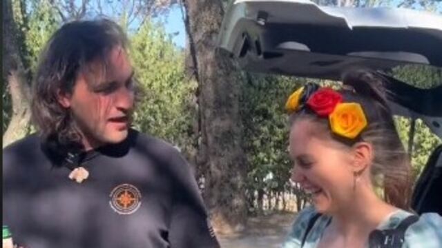 La reacción de una neozelandesa al probar el fernet por primera vez.