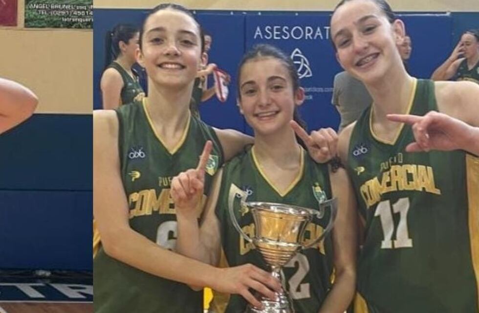 Básquet: con puntaltenses, el Femenino de Puerto Comercial fue campeón en Bahía Blanca