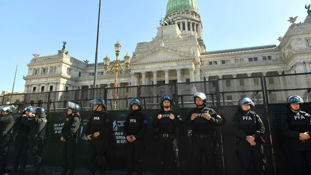 Se espera otro fuerte operativo de Seguridad este miércoles. Foto: Juan Vargas / NA