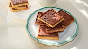 Galletitas estilo Petit Ecolier.