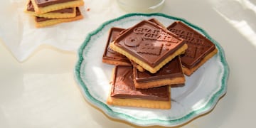 Galletitas estilo Petit Ecolier.