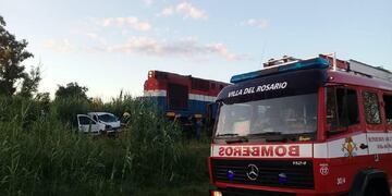 El terrible choque no tuvo víctimas.