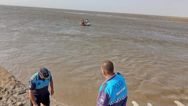 Encontraron el cuerpo del pescador perdido en el Dique Frontal