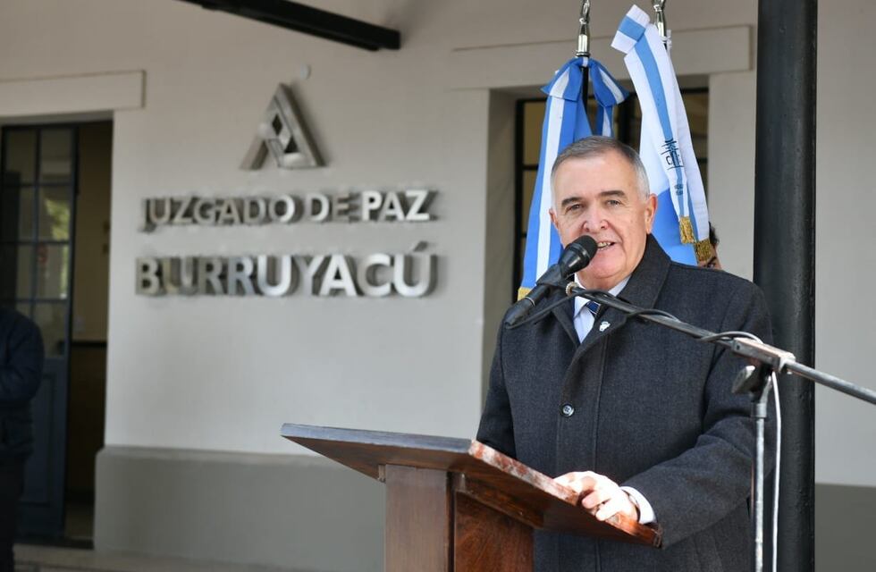 Jaldo en Burruyacu inauguró el Juzgado de Paz