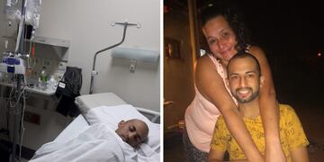 Joel fue trasplantado hace poco por el cáncer que atraviesa, su mamá necesita ir a visitarlo pero no tiene los recursos económicos.