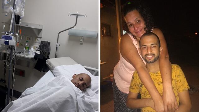 Joel fue trasplantado hace poco por el cáncer que atraviesa, su mamá necesita ir a visitarlo pero no tiene los recursos económicos.