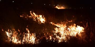 Incendio en la ciudad de Córdoba. (José Gabriel Hernández / La Voz / Ilustrativa).