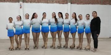 El Patín Artístico de Colegiales estará presente en Olavarría