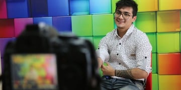 Christian Valentín contó su historia. Tiempo de San Juan.