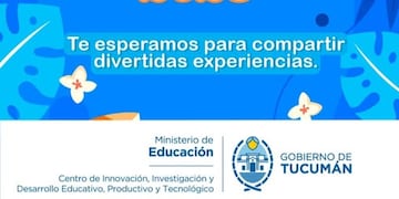 Continúan en febrero los talleres de verano impulsados por el Ministerio de Educación de la provincia.