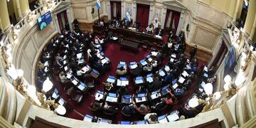 El Senado Nacional suspendió la sesión porque el oficialismo no tenía garantizado el quórum. Foto: Corresponsalía.