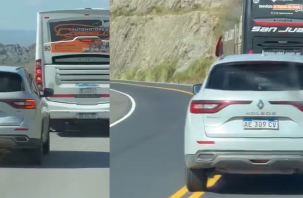 Córdoba: inhabilitaron a la conductora que hizo sobrepasos en una curva de Altas Cumbres