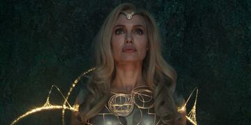 Angelina Jolie en "Eternals", uno de los estrenos destacados de Disney+.