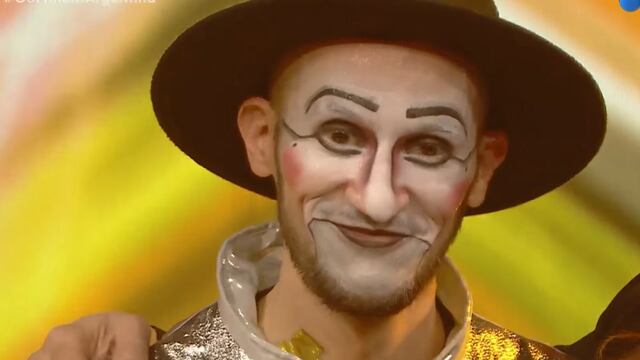 El cordobés Germán Massimino se llevó el botón dorado de Got Talent Argentina (Captura de pantalla)