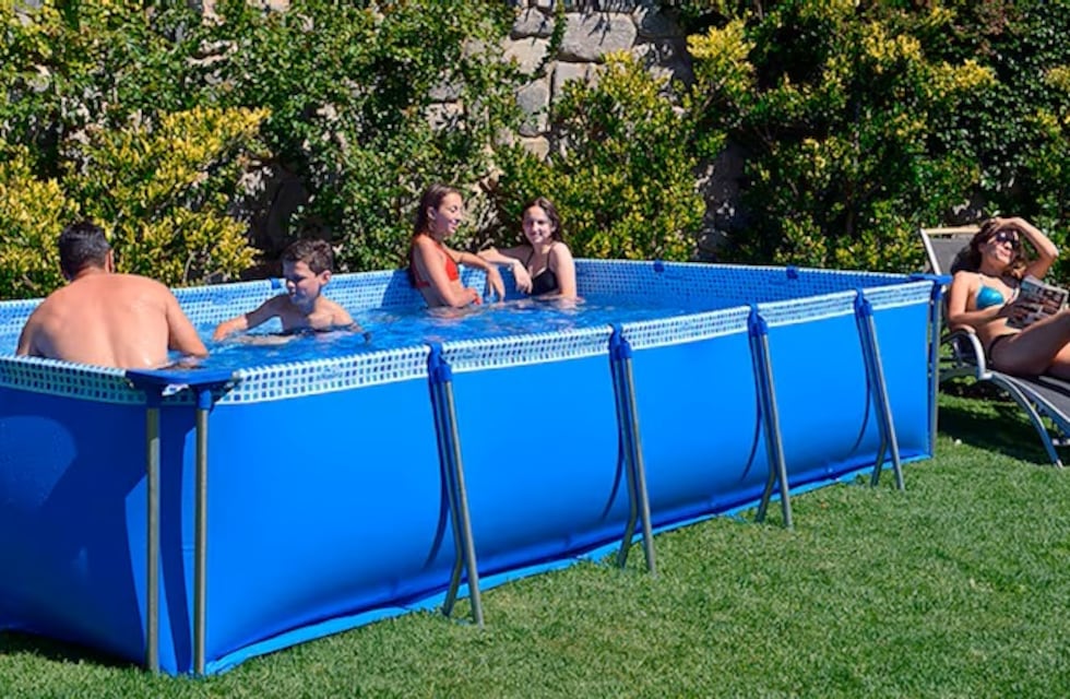 ¡Estalló el verano! Dónde comprar piletas de lona con 40, 50 y hasta 60% de descuento