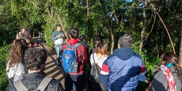 El Islote Curupí fue uno de los atractivos del fin de semana extra largo.