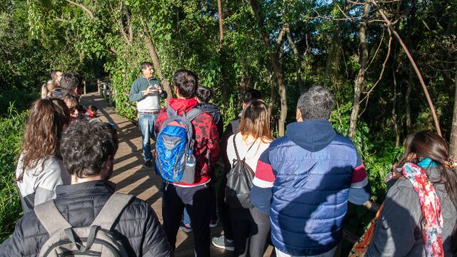 El Islote Curupí fue uno de los atractivos del fin de semana extra largo.