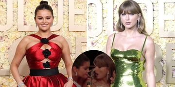 La verdad detrás del chisme que susurraron Selena Gómez y Taylor Swift en los Globos de Oro