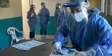 En todos los departamentos entrerrianos se observa una disminución en el número de casos.