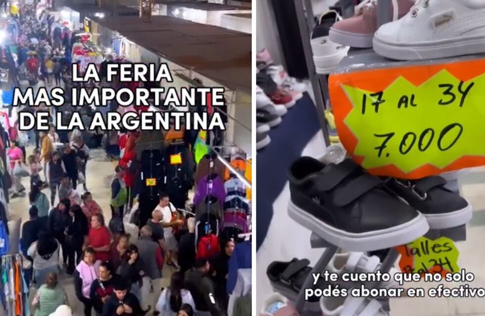 “¿Más barato que Flores?”: una influencer fue a La Salada y se sorprendió con los precios de la ropa
